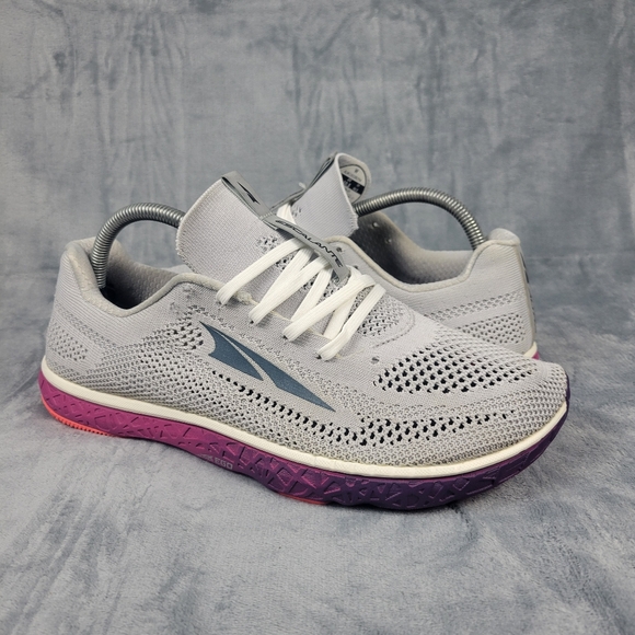 Altra Shoes - Altra Escalante Racer Gray/Purple Running Shoes Women's Size 10.5